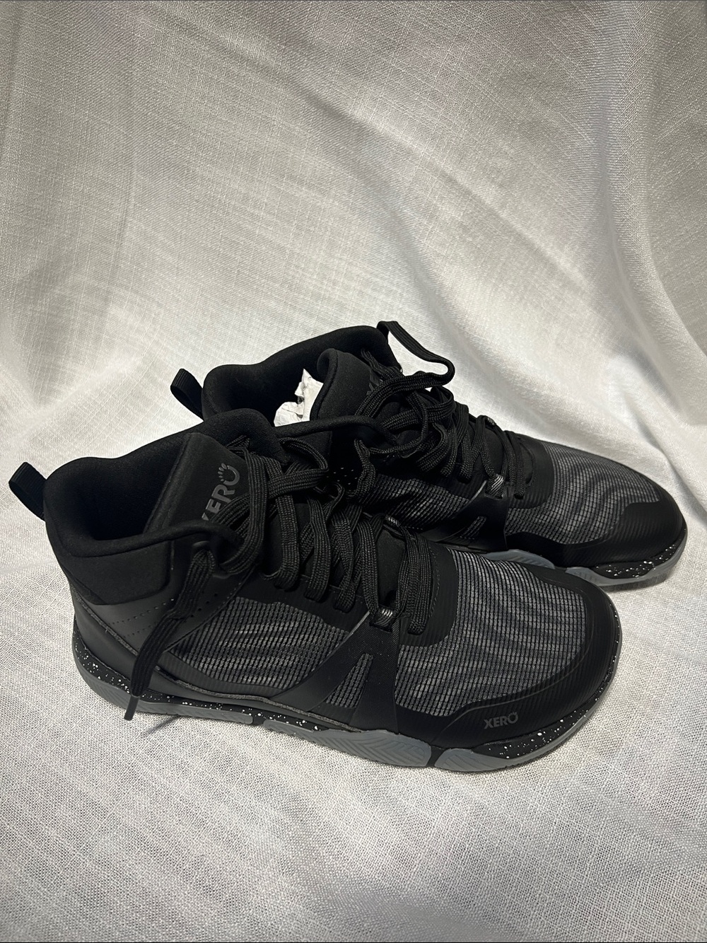 Xero Men’s X1 Mid Barefoot Black High-Top Basketball Sneaker Size 9.5 New in Box